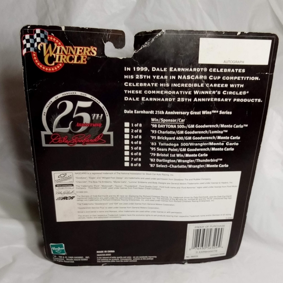 Winners Circle Great Wins Dale Earnhardt Figure 2 of 8 - Picture 11 of 14